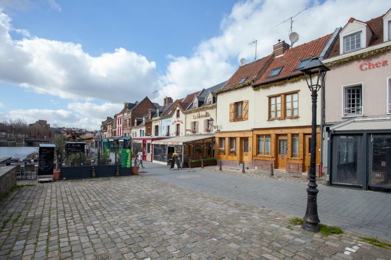 Апартаменты Le Quai Amienois - Nid Douillet Moderne Face A La Cathedrale Амьен Экстерьер фото