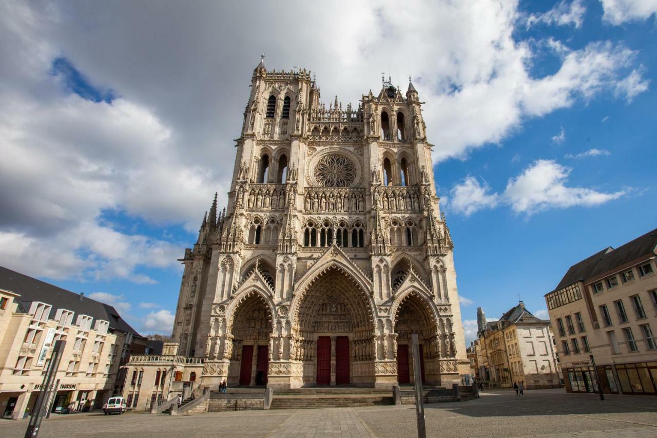 Апартаменты Le Quai Amienois - Nid Douillet Moderne Face A La Cathedrale Амьен Экстерьер фото