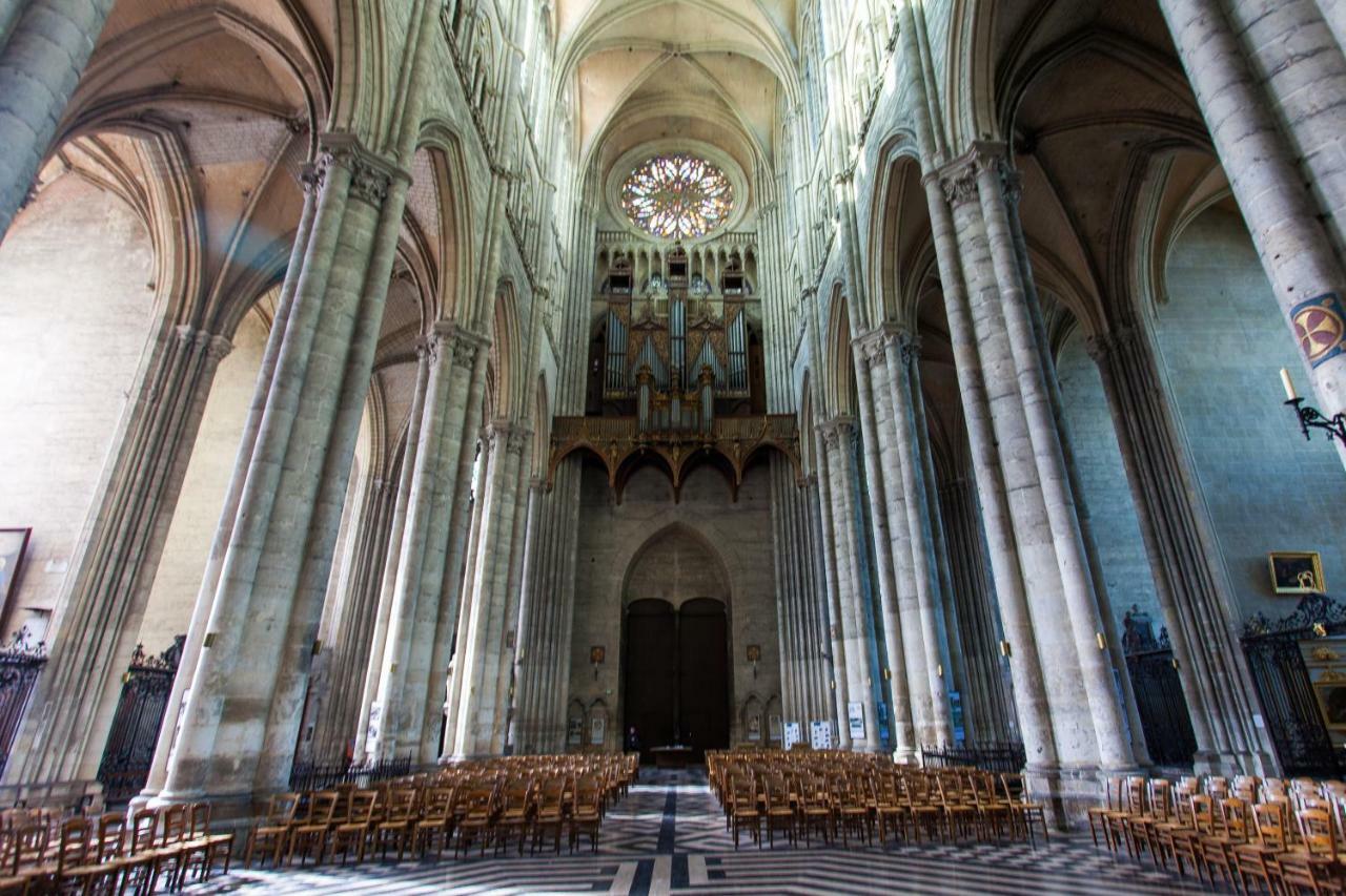 Апартаменты Le Quai Amienois - Nid Douillet Moderne Face A La Cathedrale Амьен Экстерьер фото